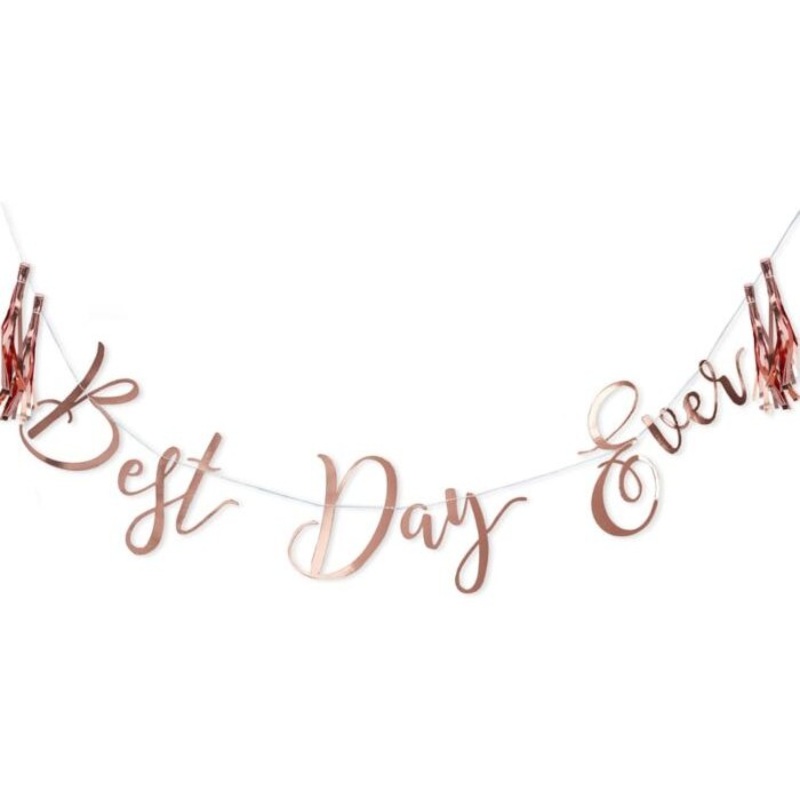 Fairytale wedding Best Day garland 1.5m