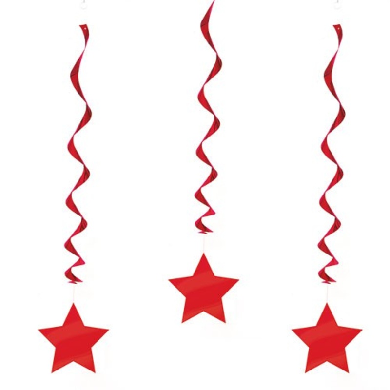 Gorgeous star swirl hanging decoration
