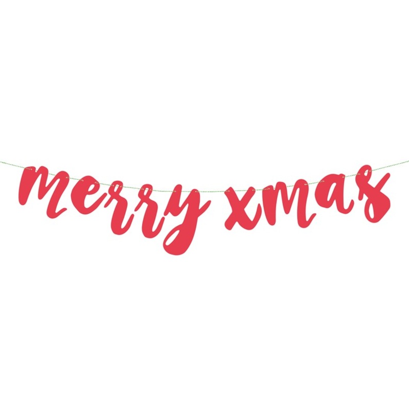 Merry little Christmas garland 1.2m