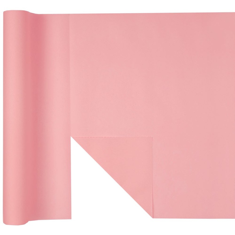 Monochrome table runner pink 4.8m