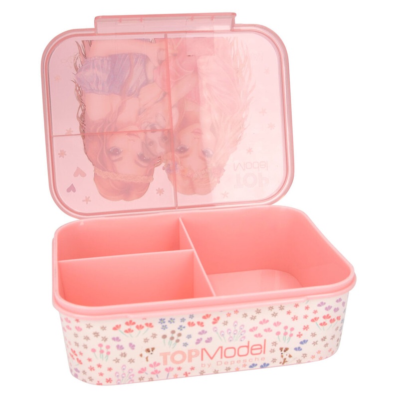 TOPModel Brotdose VELO FLEUR rosa 3 Fcher