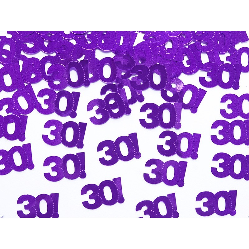 Wild 30th Birthday sprinkle decoration 15g