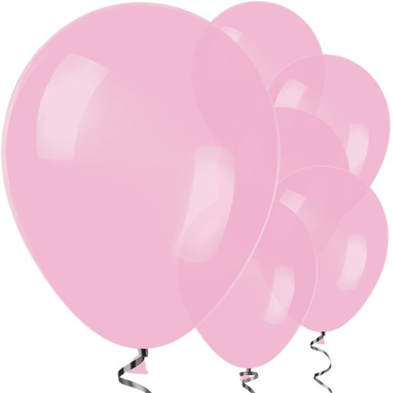 10 light pink balloons Jive 30cm