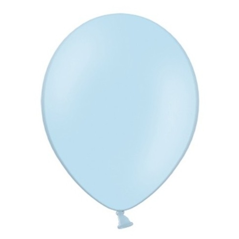 10 Partystar Latex Balloons Pastel Blue 27cm