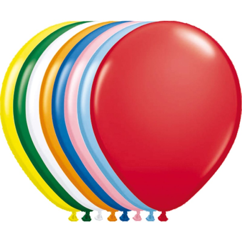 20 balloons metallic colored 13cm