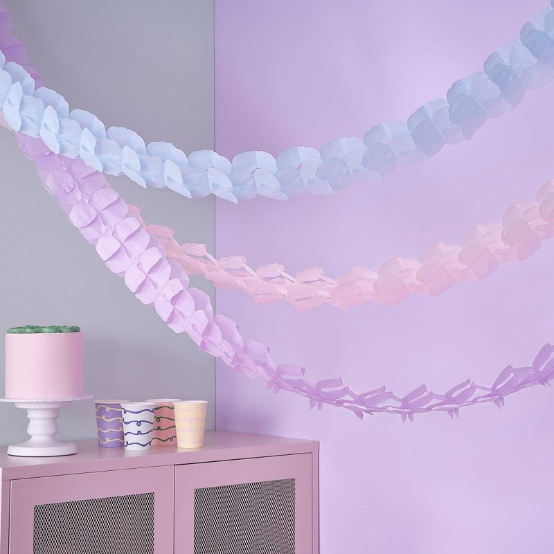 3 honeycomb garlands Bella Pastel 3m