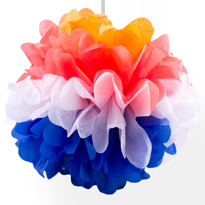 Colorful pompom 30cm
