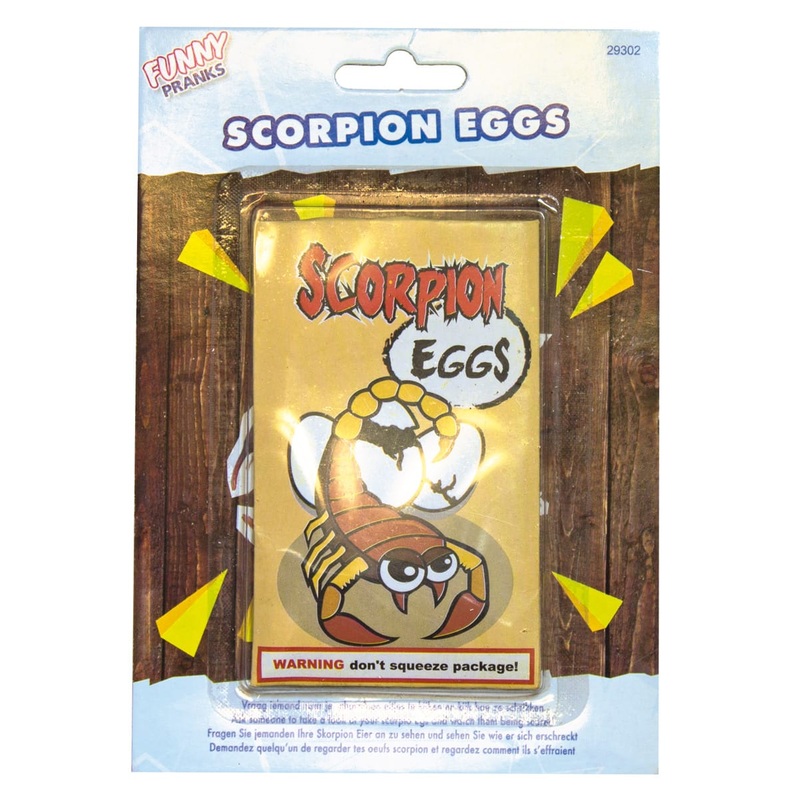 Crazy Scorpion Eggs joke article