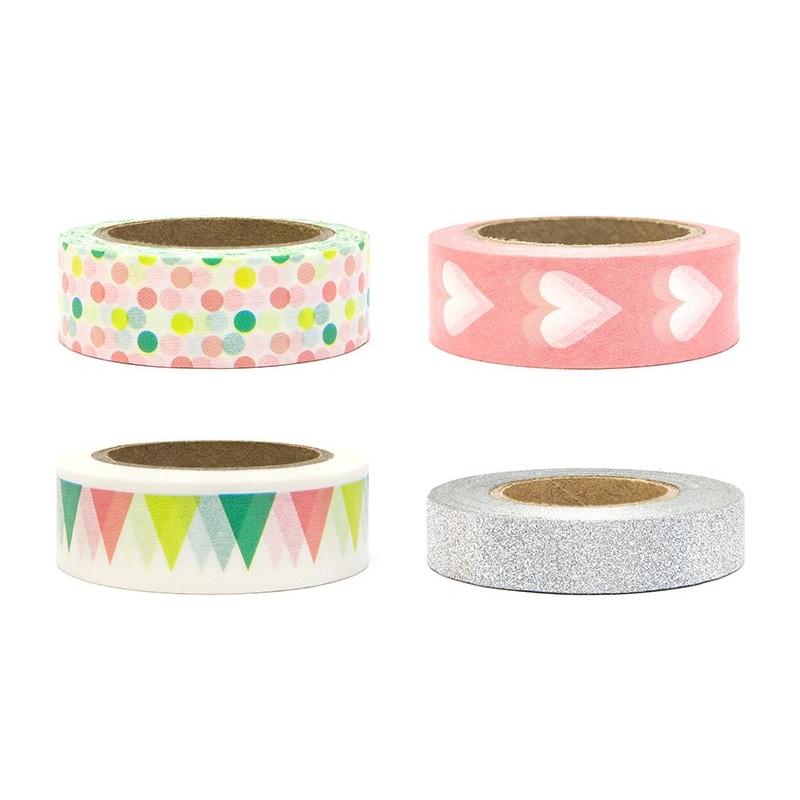 Gift tape mix pastel
