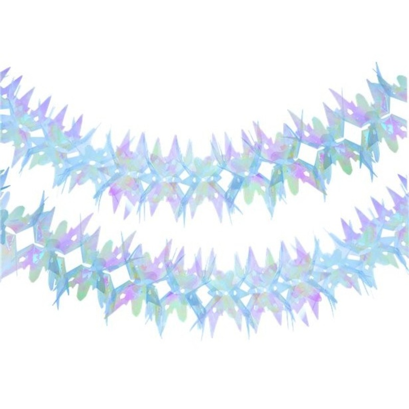 Iridescent Icicle Garland 3m