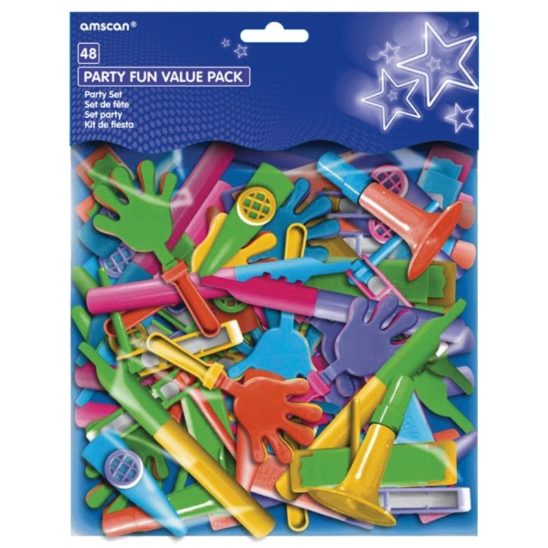 Noisemaker set 48 pieces