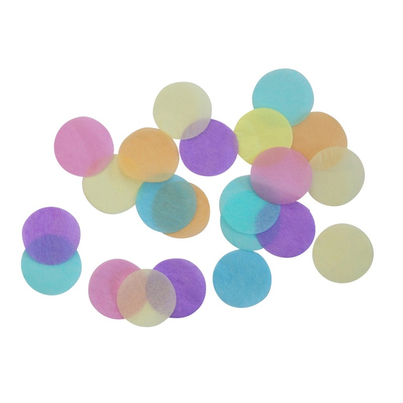 Shiny Pastel Rainbow Confetti 15g