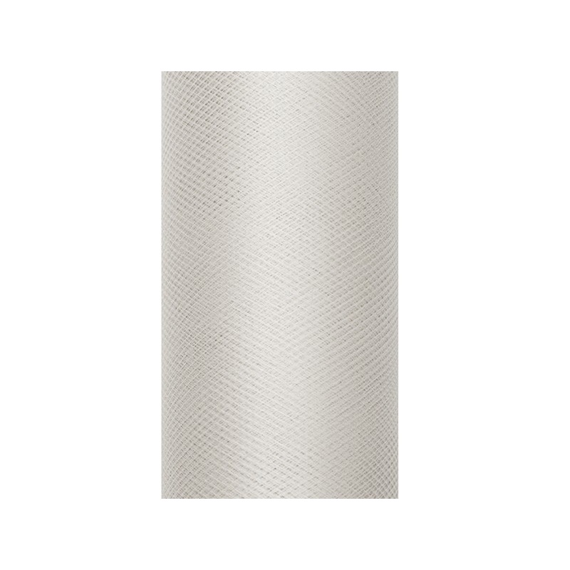 Tulle fabric Luna beige 20m x 8cm