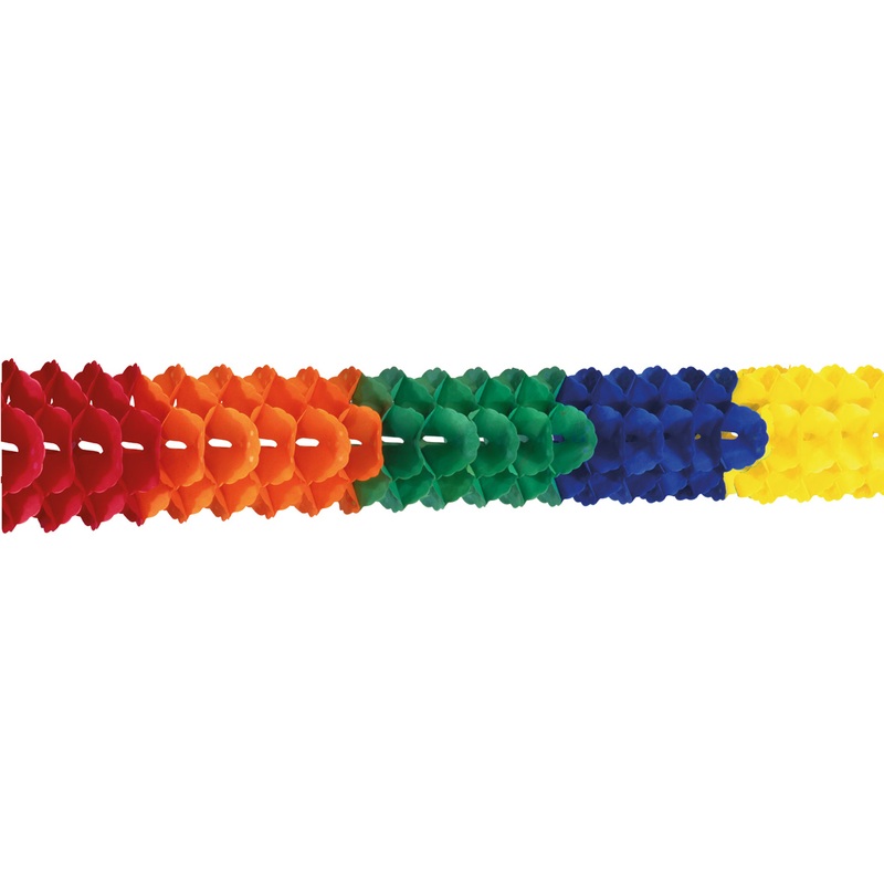 XXL Rainbow Colorful Garland 25x10.000cm