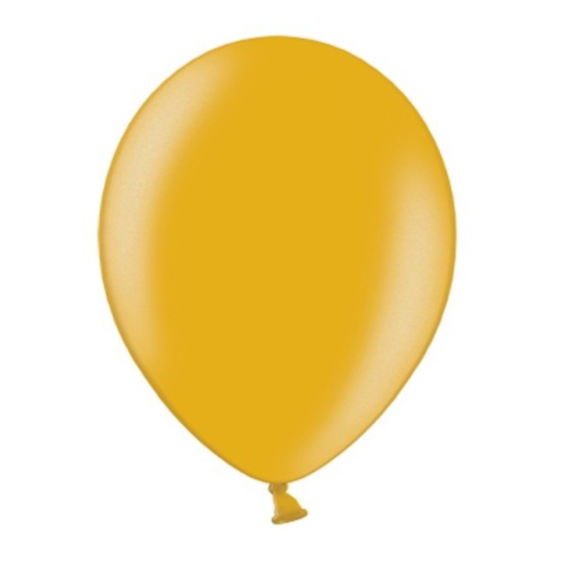 100 balloons metallic gold 36cm