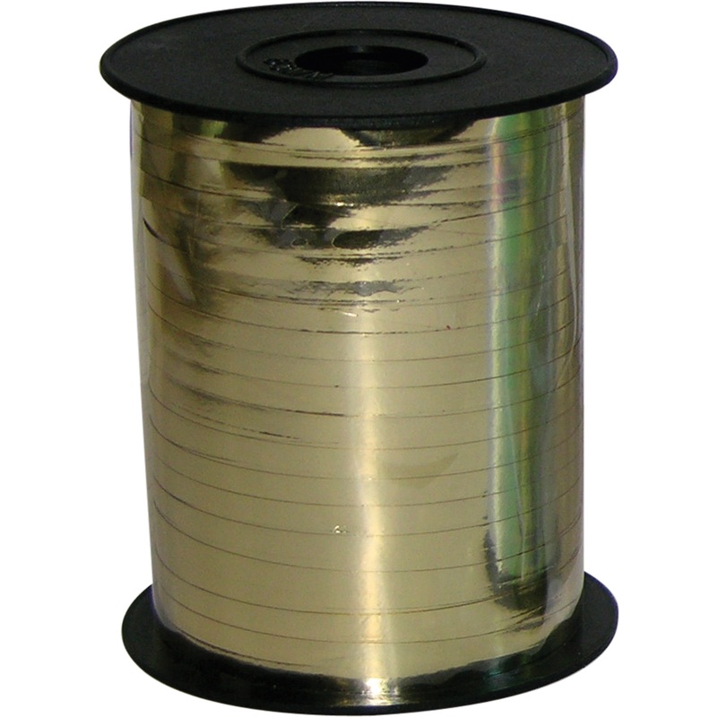 500m golden balloon ribbon Layla