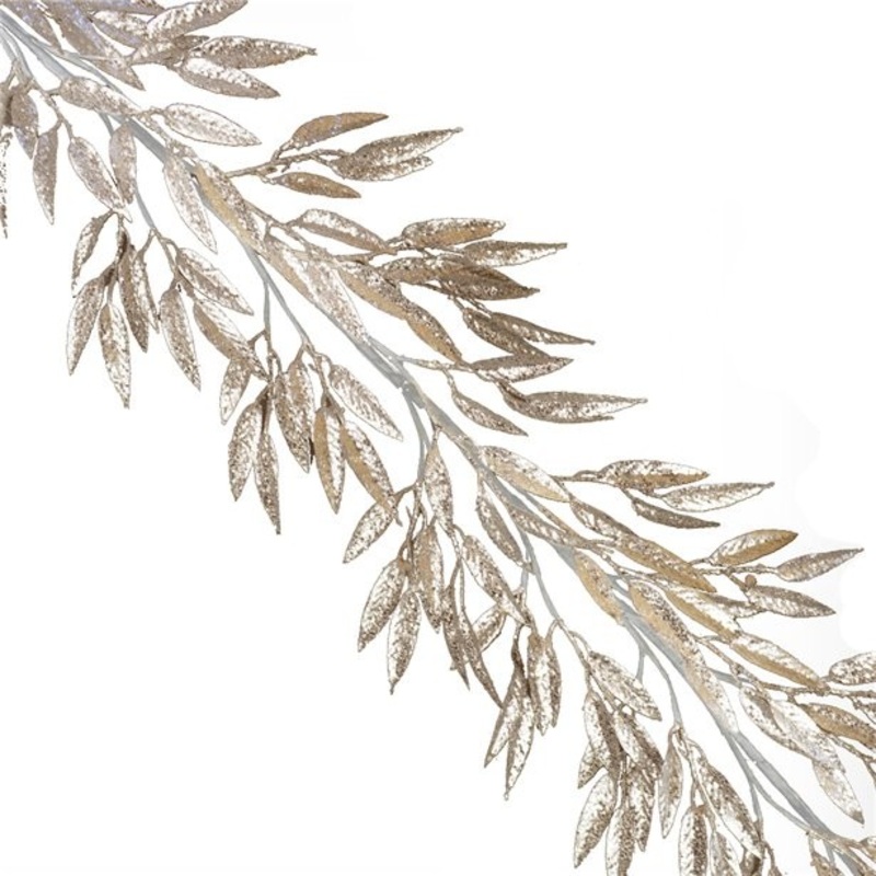 Golden leaves garland 1,82m