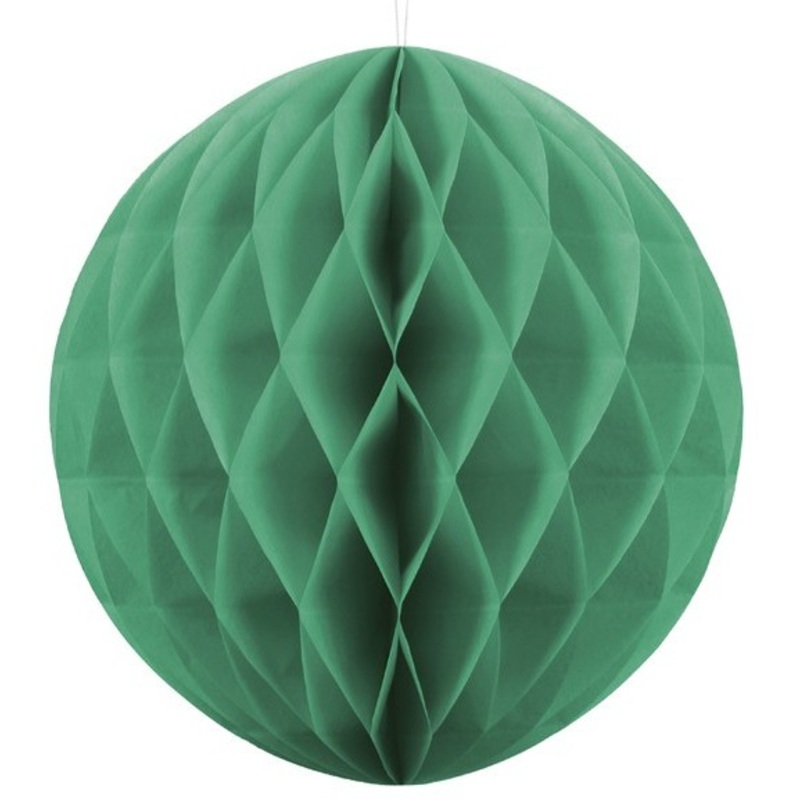 Honeycomb ball Lumina emerald green 40cm