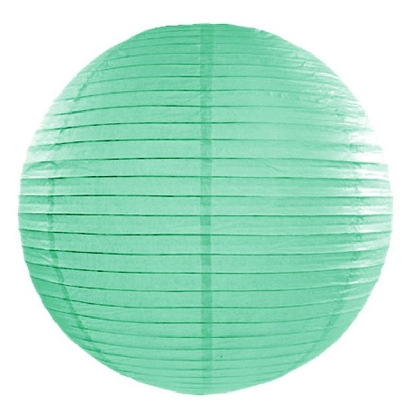 Lantern Lilly mint 55cm