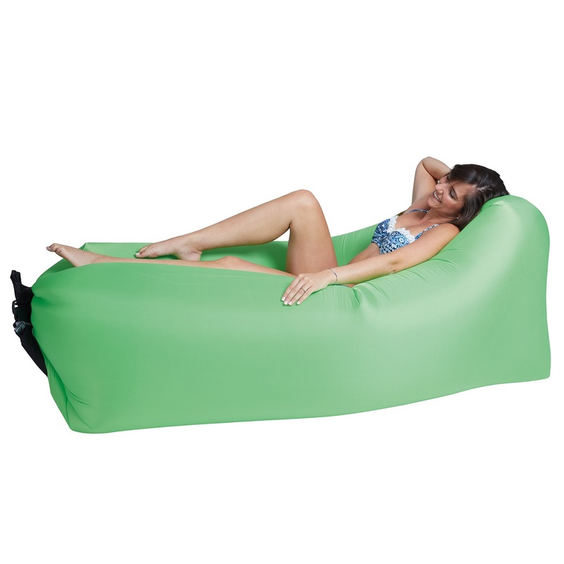 Lounger to go beach pearl green 1.8mx 75cm