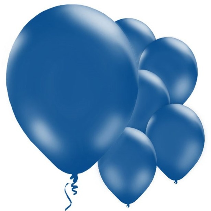 10 dark blue balloons Passion 28cm