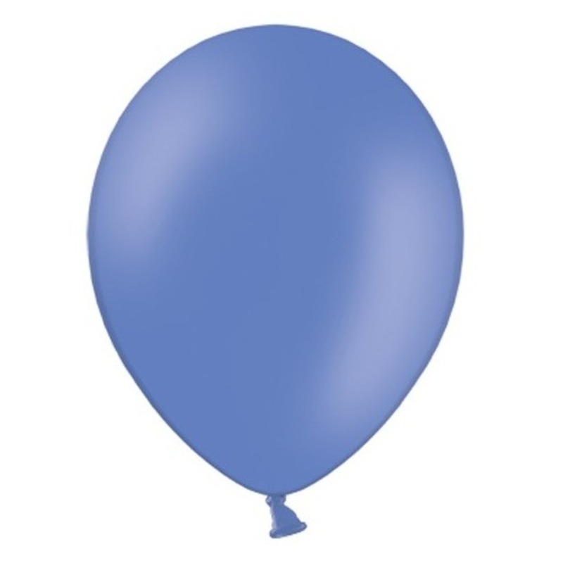 100 balloons cornflower blue 35cm