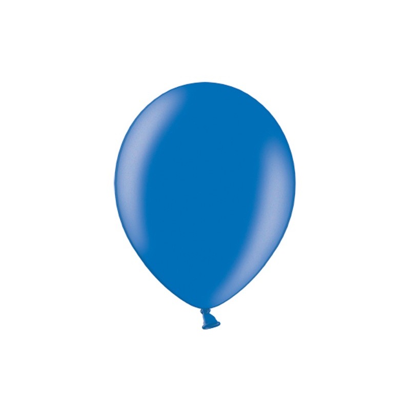 100 latex balloons royal blue 25cm