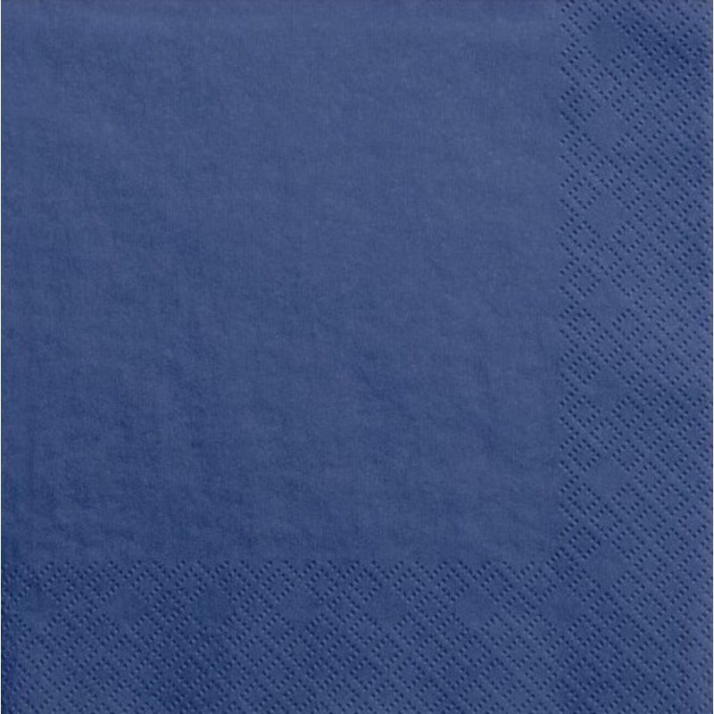 20 napkins Scarlett dark blue 33cm