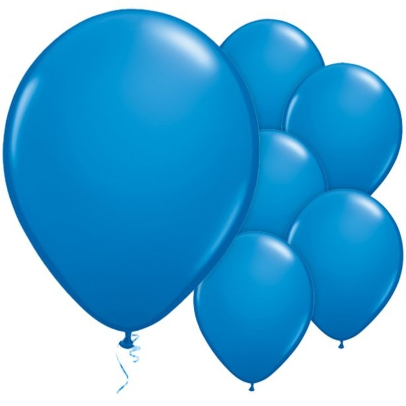 25 sea blue balloons Passion 28cm