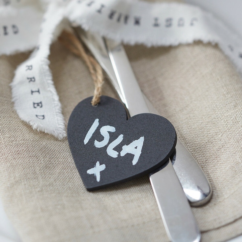 6 Vintage Dream Chalkboard Gift Tags
