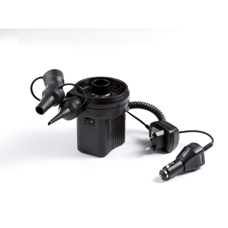 Electric compressor pump with battery