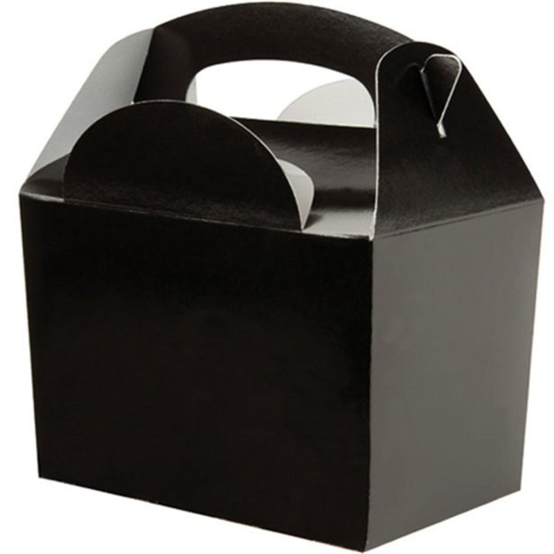 Gift box for gifts uni black 15cm