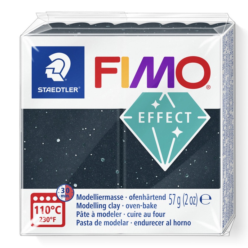 STAEDTLER FIMO Effect schwarz granit 57g