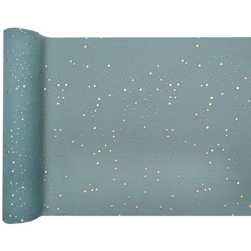 Table runner Bubble blue 5 x 27cm