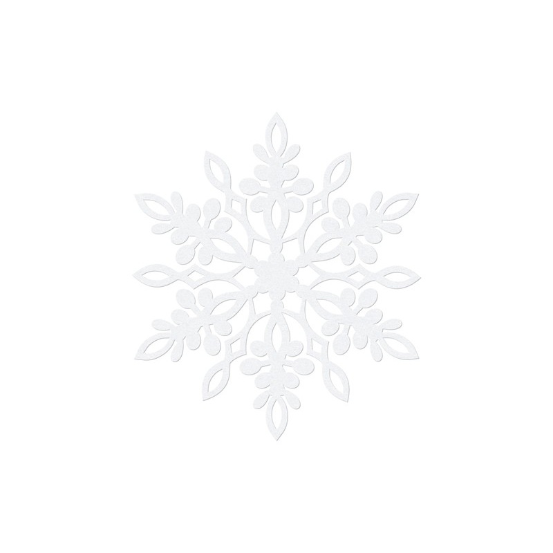 10 paper snowflakes Luna 11cm