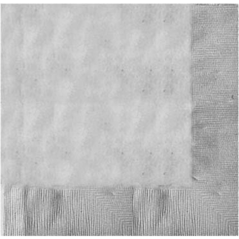 50 party napkins 33cm light gray