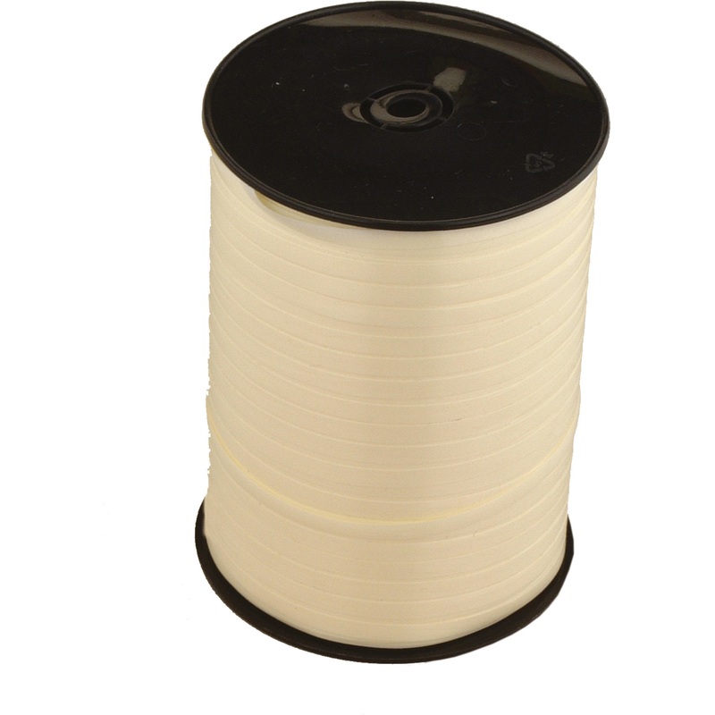 500m gift ribbon Lucca ivory