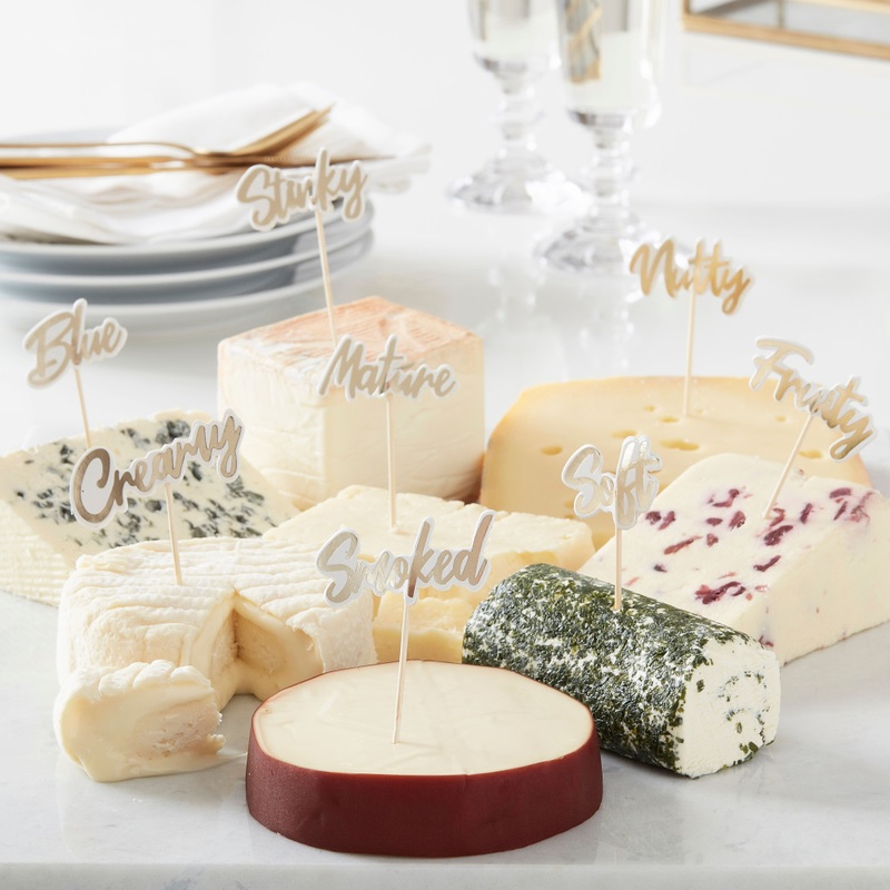 8 Cheese Note skewers 8cm