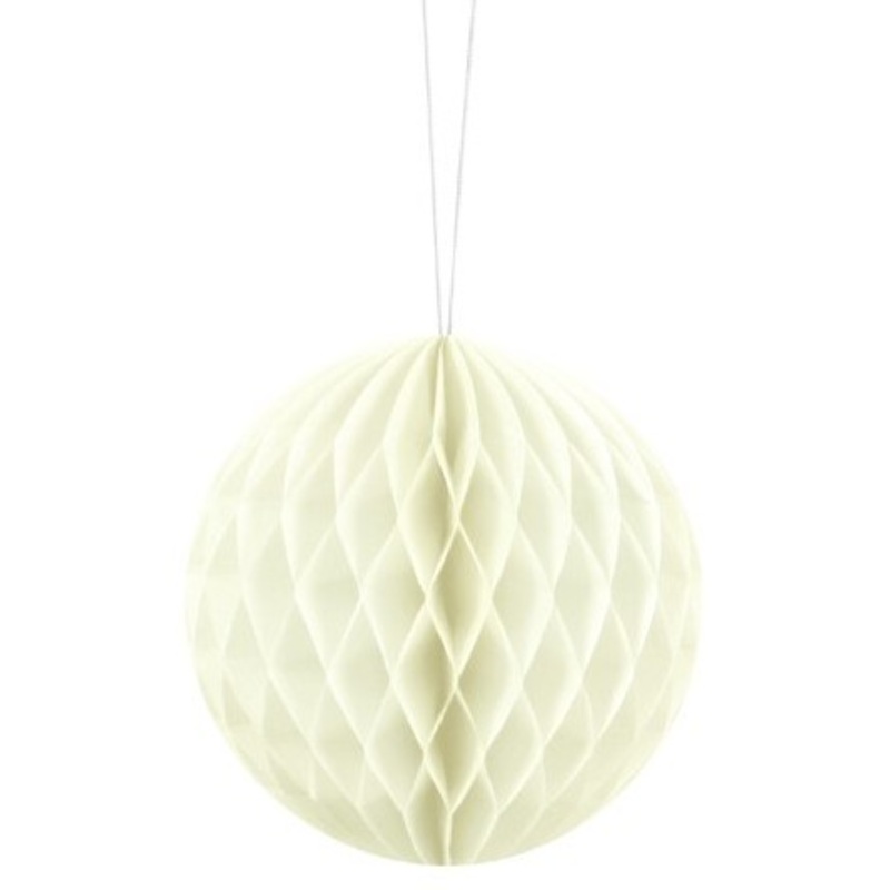 Honeycomb ball Lumina cream 10cm