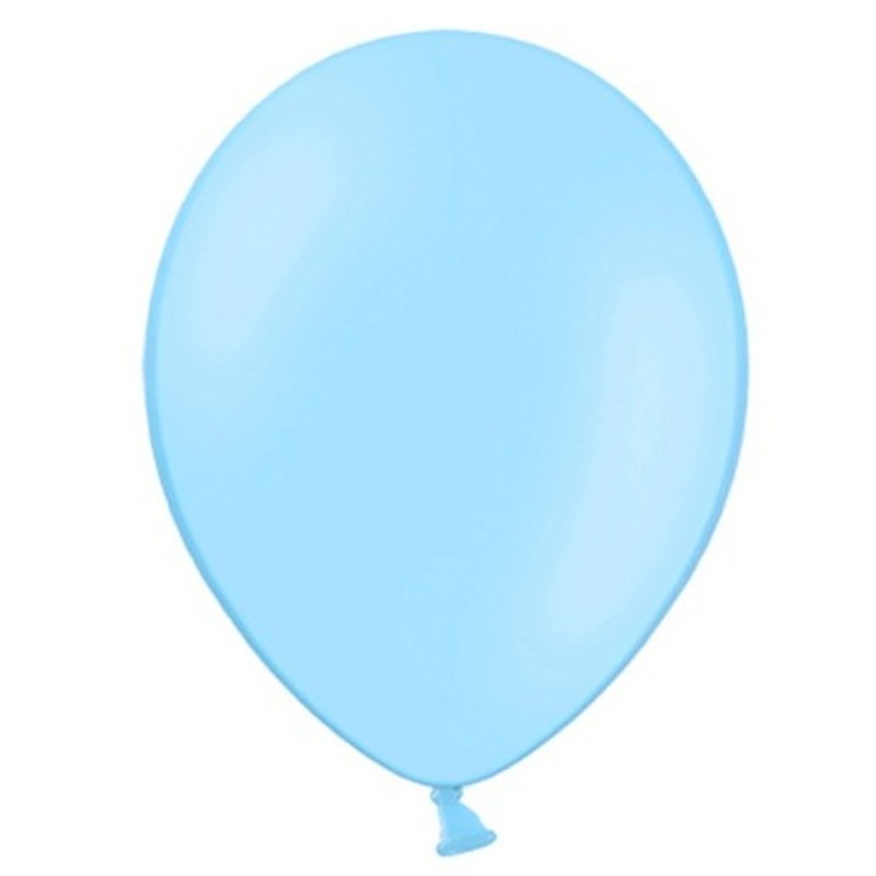 100 Celebration balloons ice blue 29cm