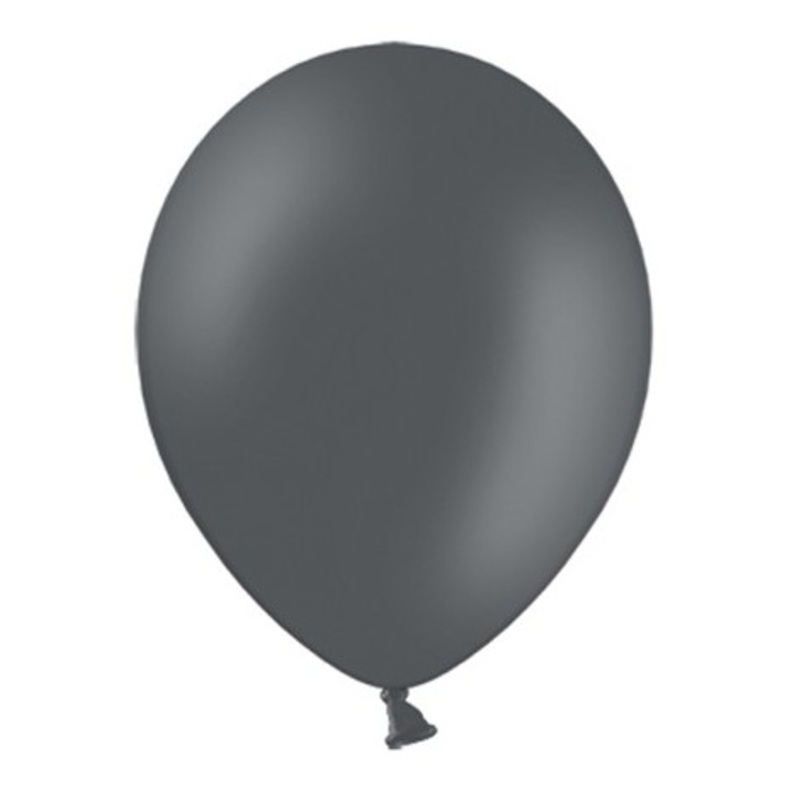 20 party star balloons anthracite 23cm