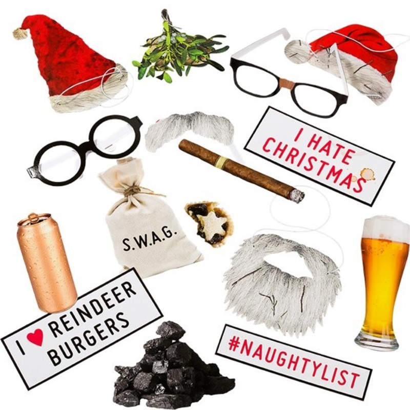 26 Bad Santa photo props