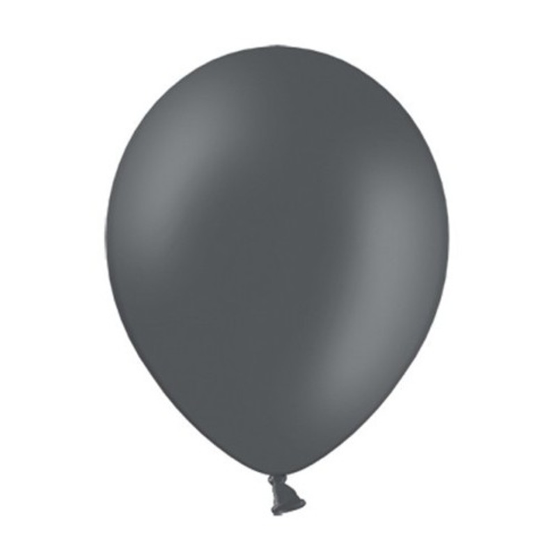 50 party star balloons anthracite 23cm