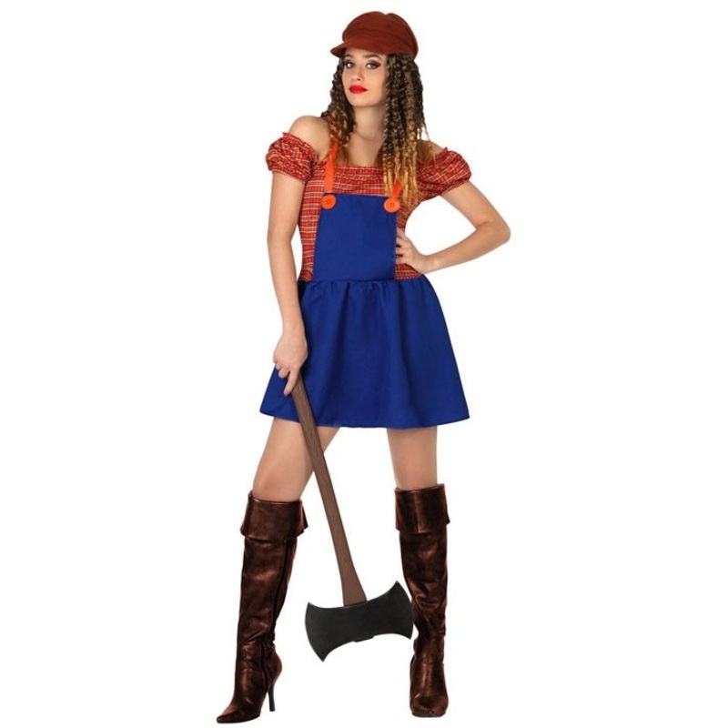 Lumberjack ladies costume XS-S