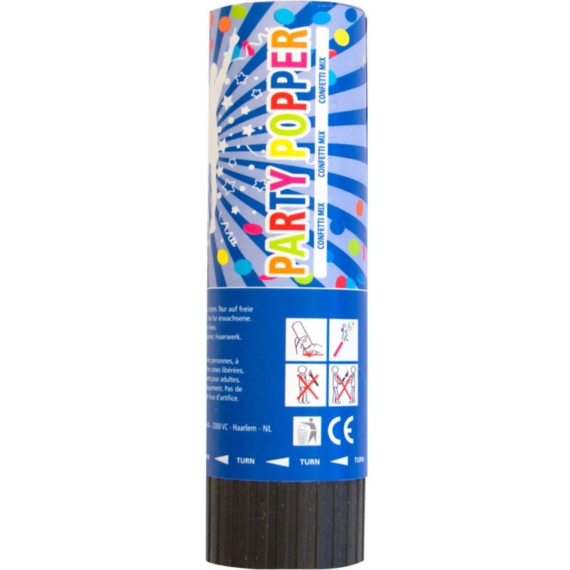Party popper colorful surprise