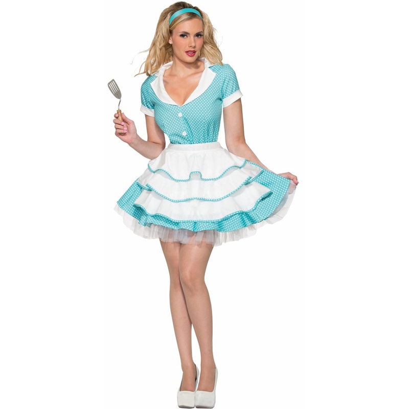 Sexy housewife Susi costume for women XS-S