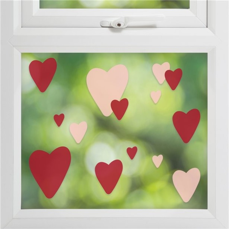Warm window stickers 15 pieces