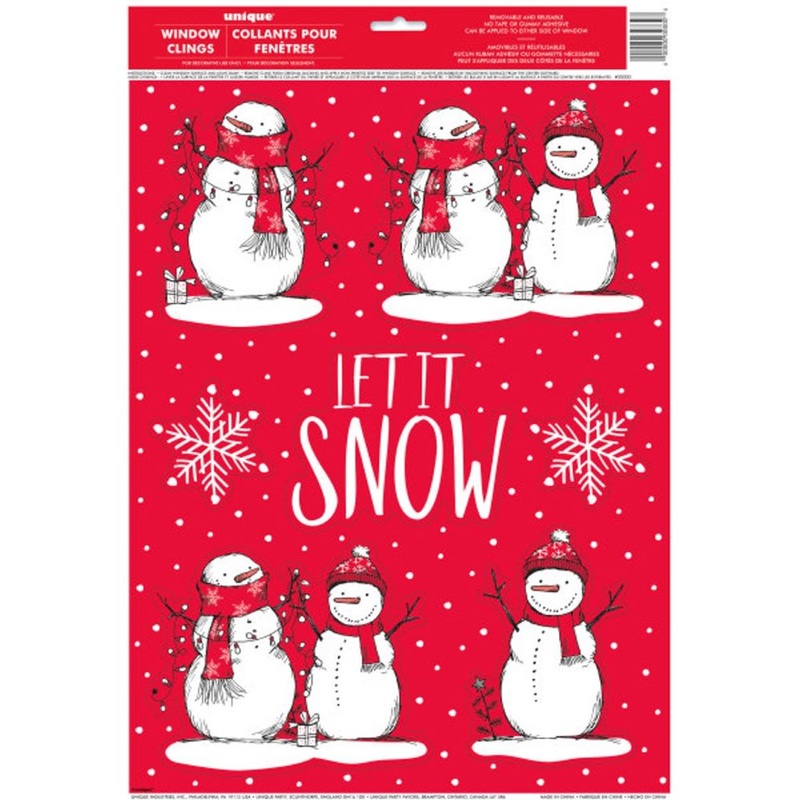 window sticker Snowmans World
