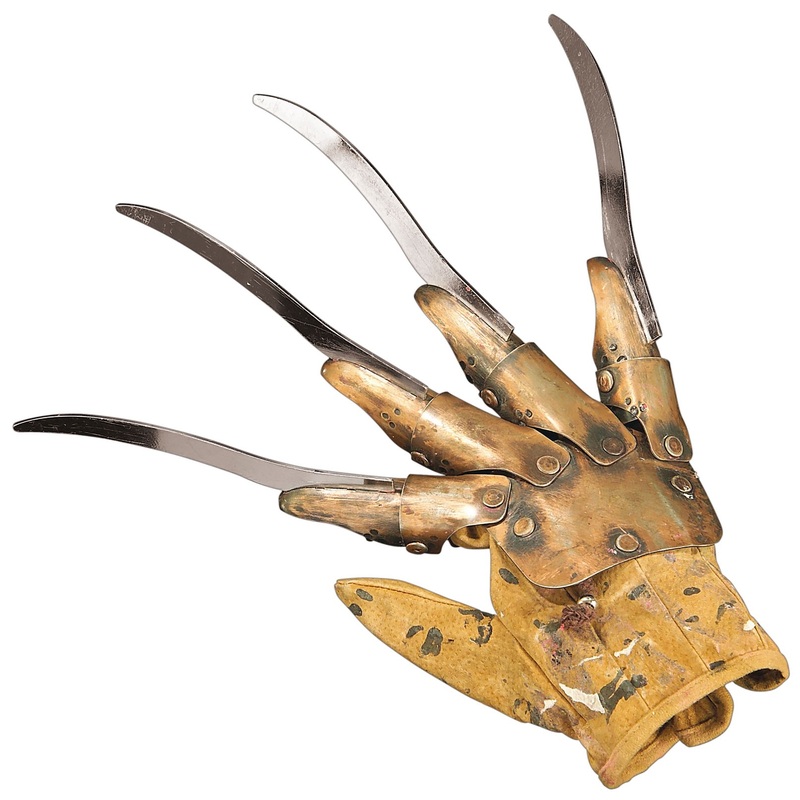Clawed hand Freddy Kruger