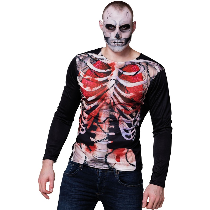 Creepy skeleton shirt